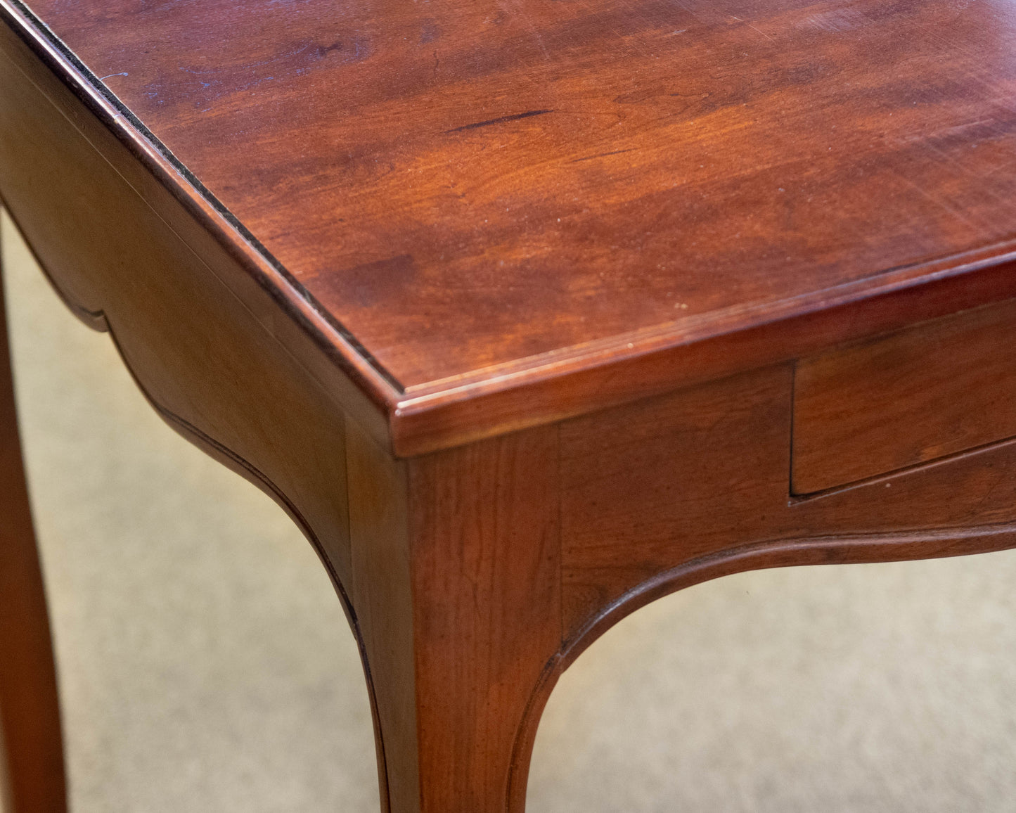 Wright Talbot Company French Provincial 2 Drawer Writting Desk