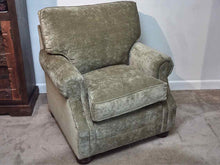Pair Of Templeton Furniture 'Moss Green'   Performance Velvet Chairs