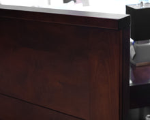 Yutsy Woodworking Coronado Collection Queen Bed in Dark Finish