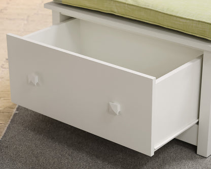 Maine Cottage Storage Bench