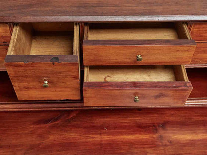 Empire Style Solid Fir Drop Front Secretary Desk