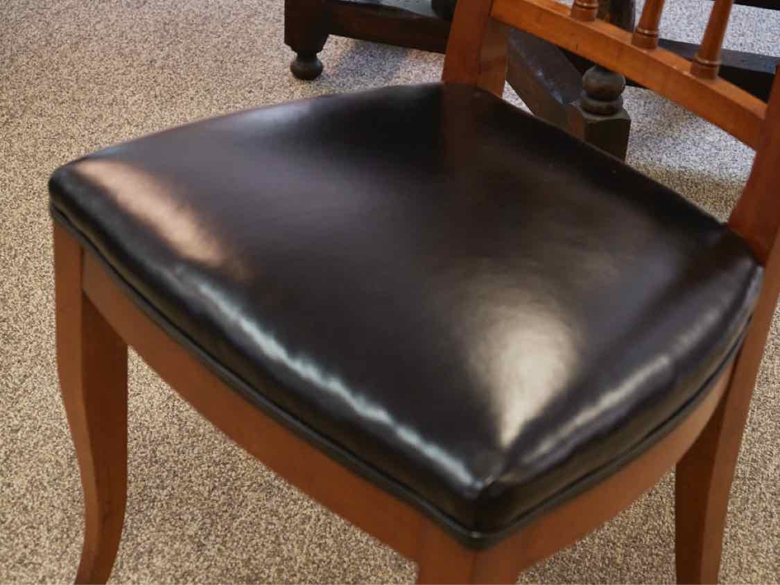 Set of Four Kindel Cherry French Regency Dining Chairs