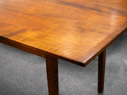 Tiger Maple Dining Table