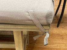 Trestle Grey Wash Dining Bench