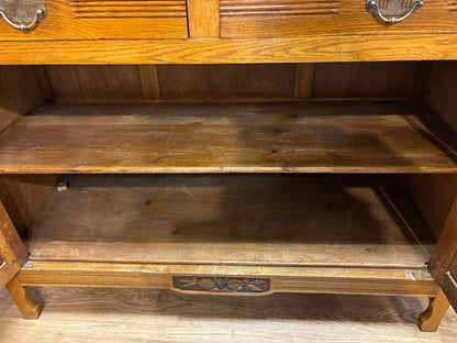 Nouveau-Style Console with Hutch