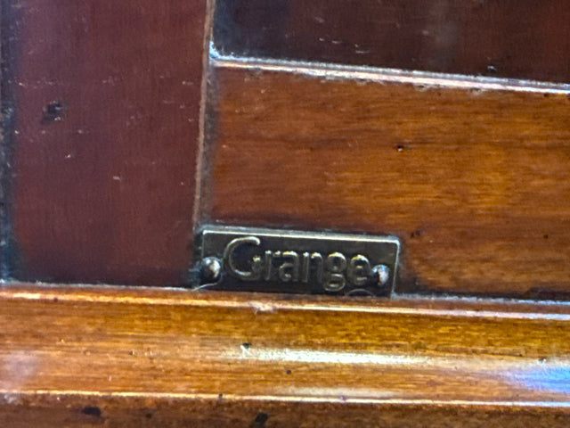 Grange Louis Phillippe Single Drawer Nightstand in Cherry with Cabinet