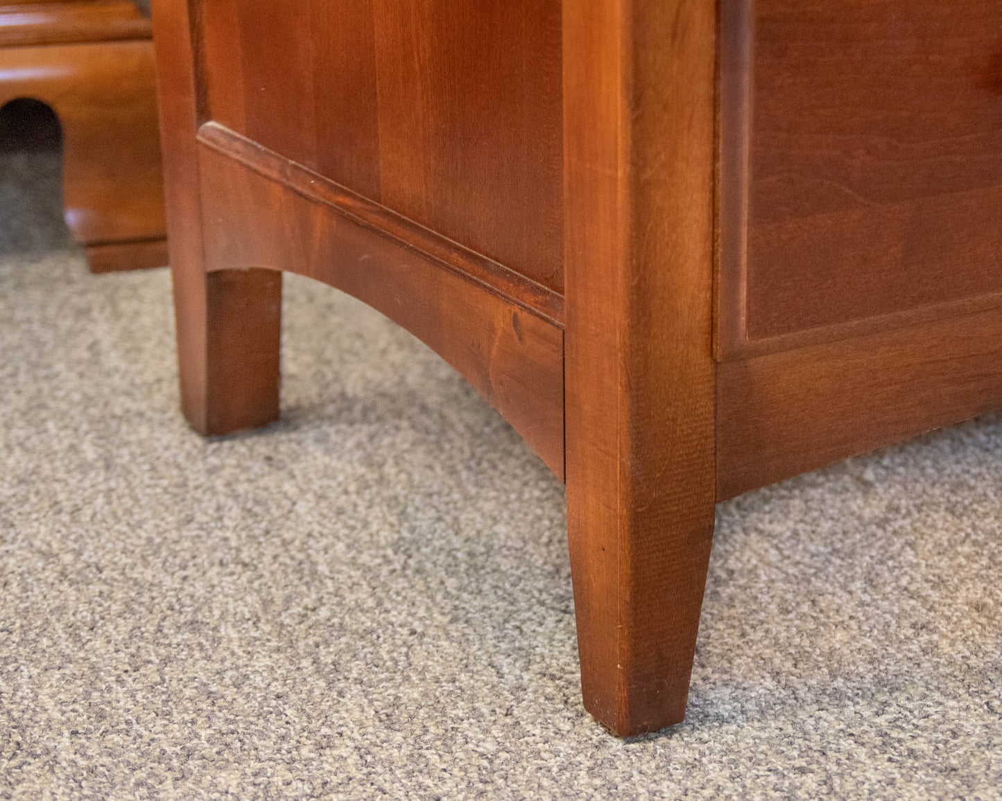 Thomasville Impressions Armoire in Cherry with Wood Pulls