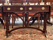 Drexel Mahogany Dropleaf Servers with 2 Drawers