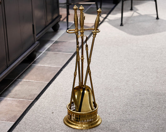 Brass Fireplace Tools