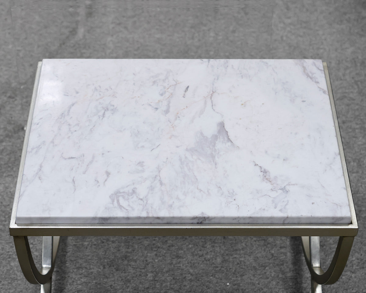 Haviland Marble Topped Side Table