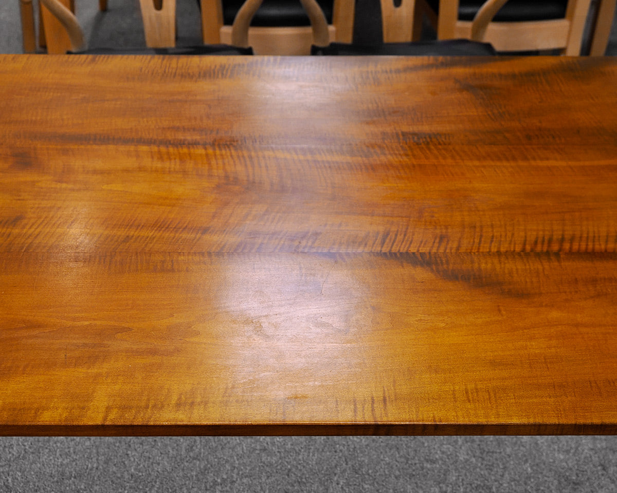 Tiger Maple Dining Table