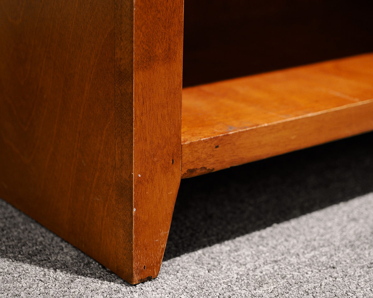 Cherry Adjustable Shelf Bookcase