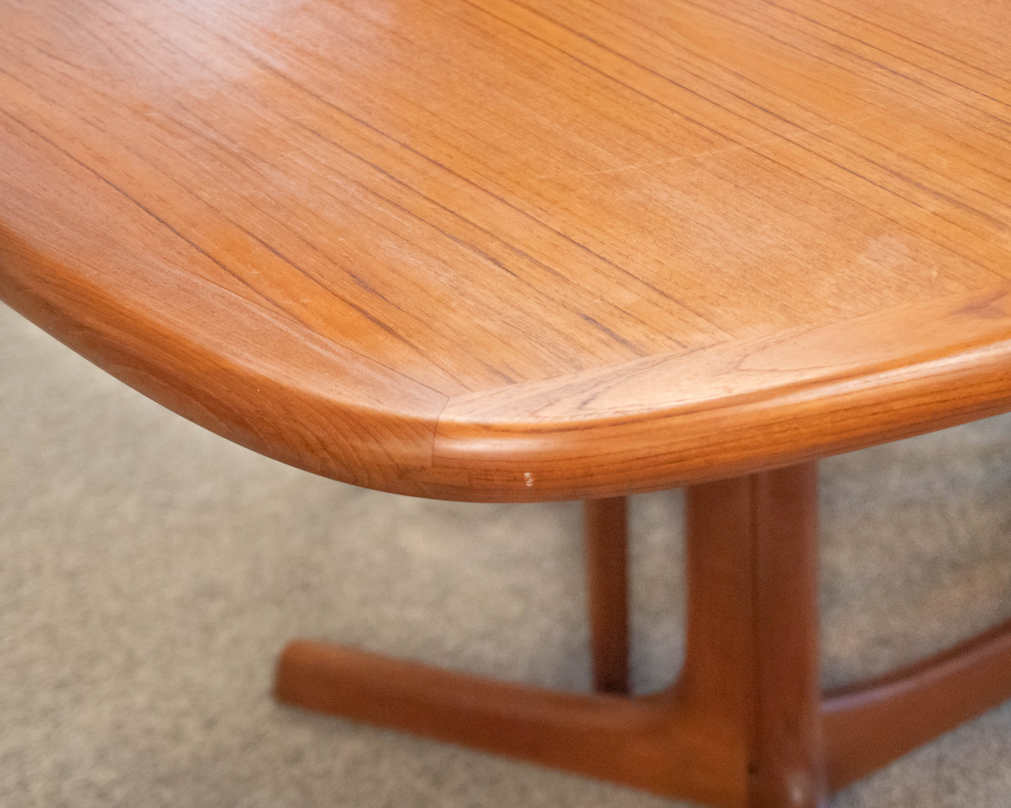 Preban Schou Anderson Mid Century Danish Teak Table & Chair Set