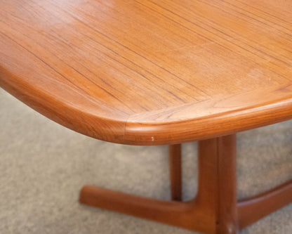 Preban Schou Anderson Mid Century Danish Teak Table & Chair Set