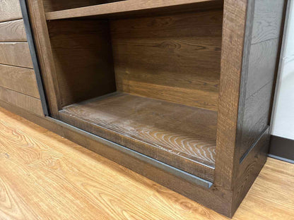 Arhaus 'Baumann' Wall Unit w/ Sliding Barn Doors