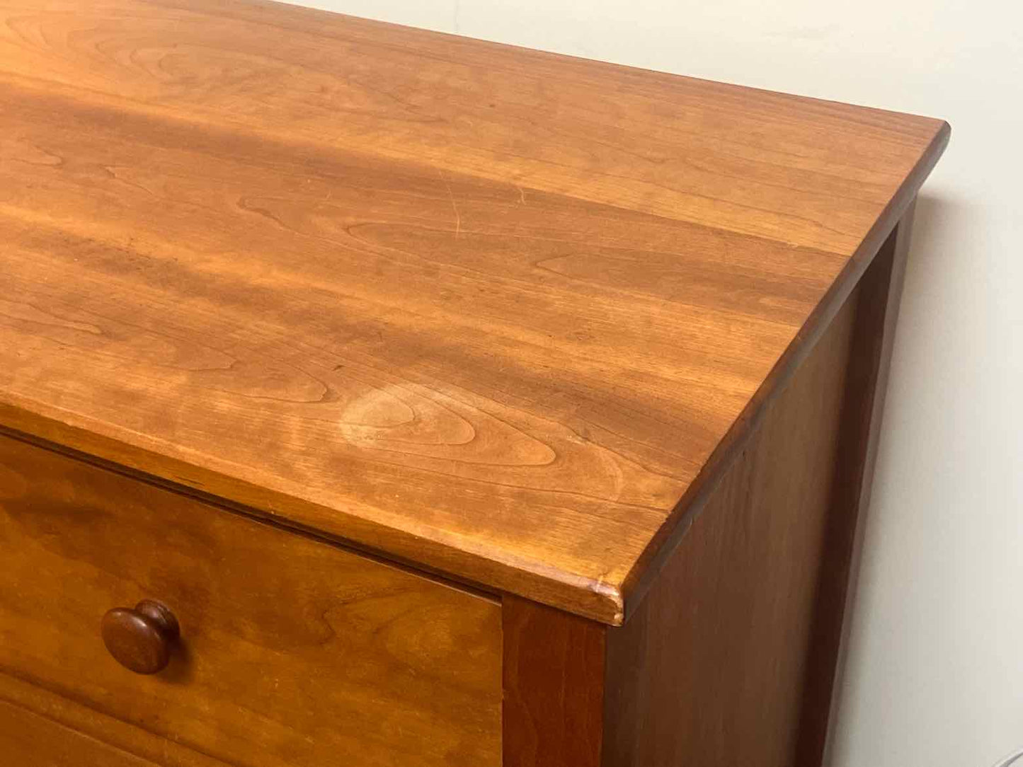 Natural Cherry 4 Drawer Chest