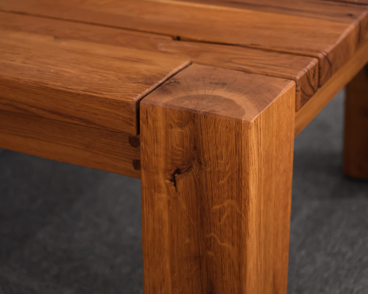 Pair of Restoration Hardware Oak End Tables