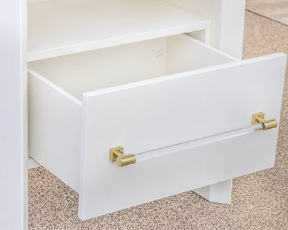 Anthropologie "Merriton" Nightstand in White