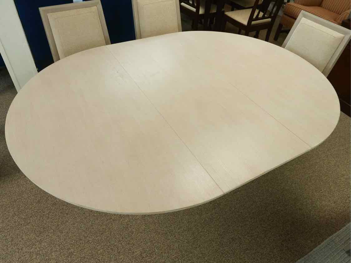 Bernhardt 'East Hampton' Round Pedestal Table & 6  Chair Sets