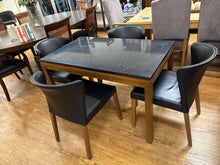Crate & Barrel 'Parsons' Dining Table w/ Set of 4 'Curran' Chairs