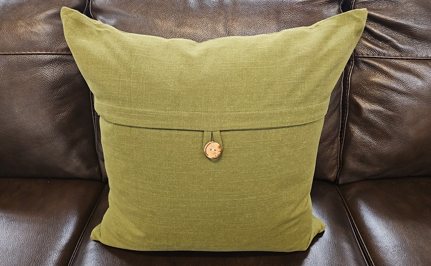 Boston Interiors Moss Green Accent Pillow