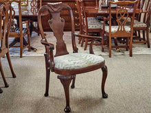 Set of Eight Baker Queen Anne Mahogany Dining Chairs