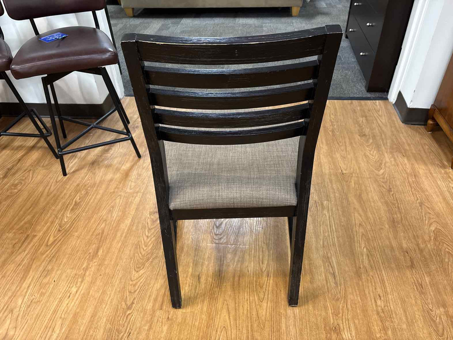 Set of 8 Ladderback Dining Chairs