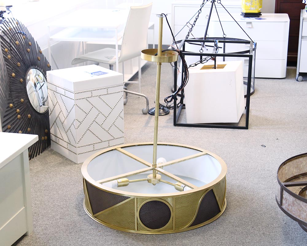 Ugolini Brass Chandelier