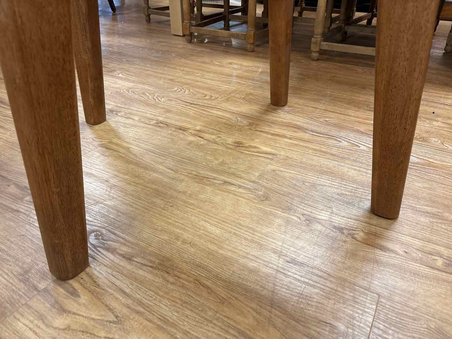 Crate & Barrel 'Tate' Glass Top Dining Table