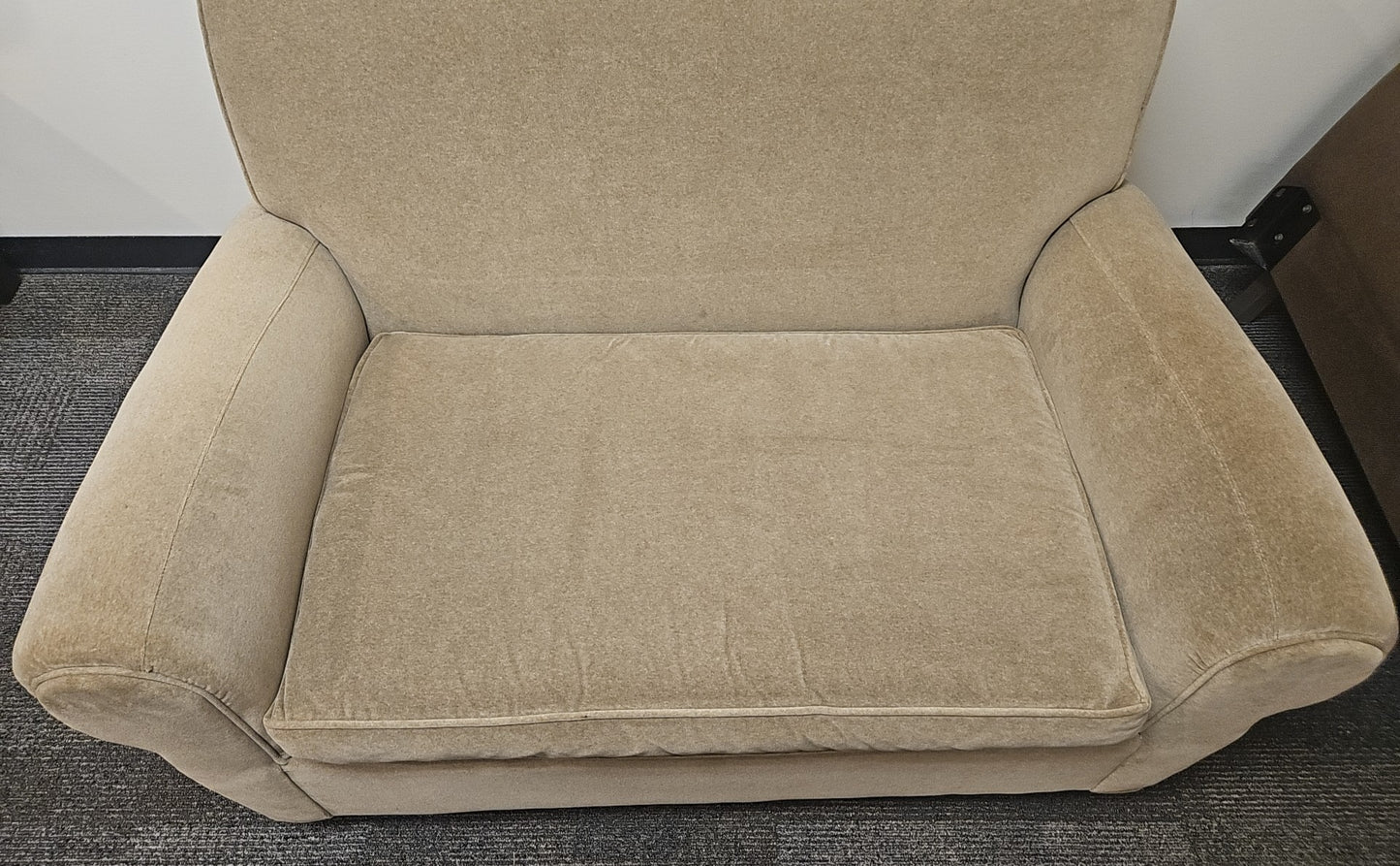 Mitchell Gold for Pottery Barn Microfiber Loveseat