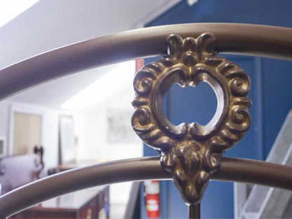 Iron Full Bed in Espresso Tone Finish