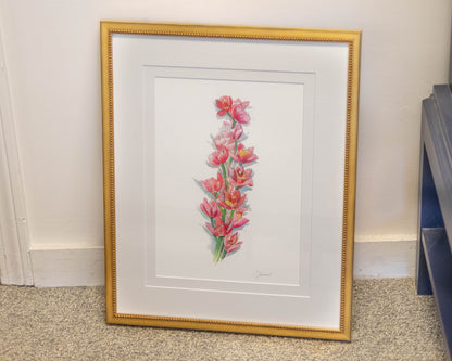 'Lily Botanical' Framed Print