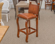 Set of Four Vintage Spanish Colonial Bar Stools