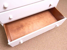 'Sea Foam White' Finish 4 Drawer Chest