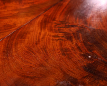Inlaid Mahogany Dining Table