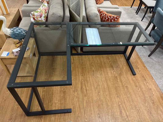 Crate & Barrel 'Pilsen' L-Shaped Desk