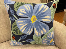 Rifle Paper Embroidered Floral Accent Pillow