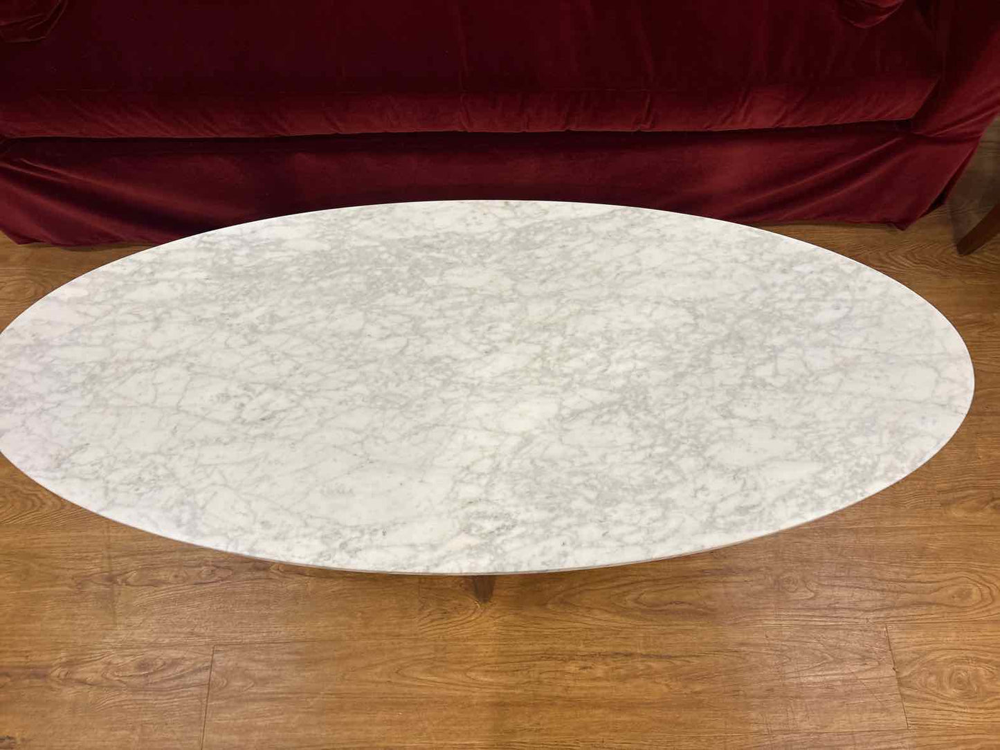 West Elm Oval Cocktail Table