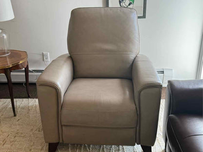 Violino Taupe leather Reclining Chair