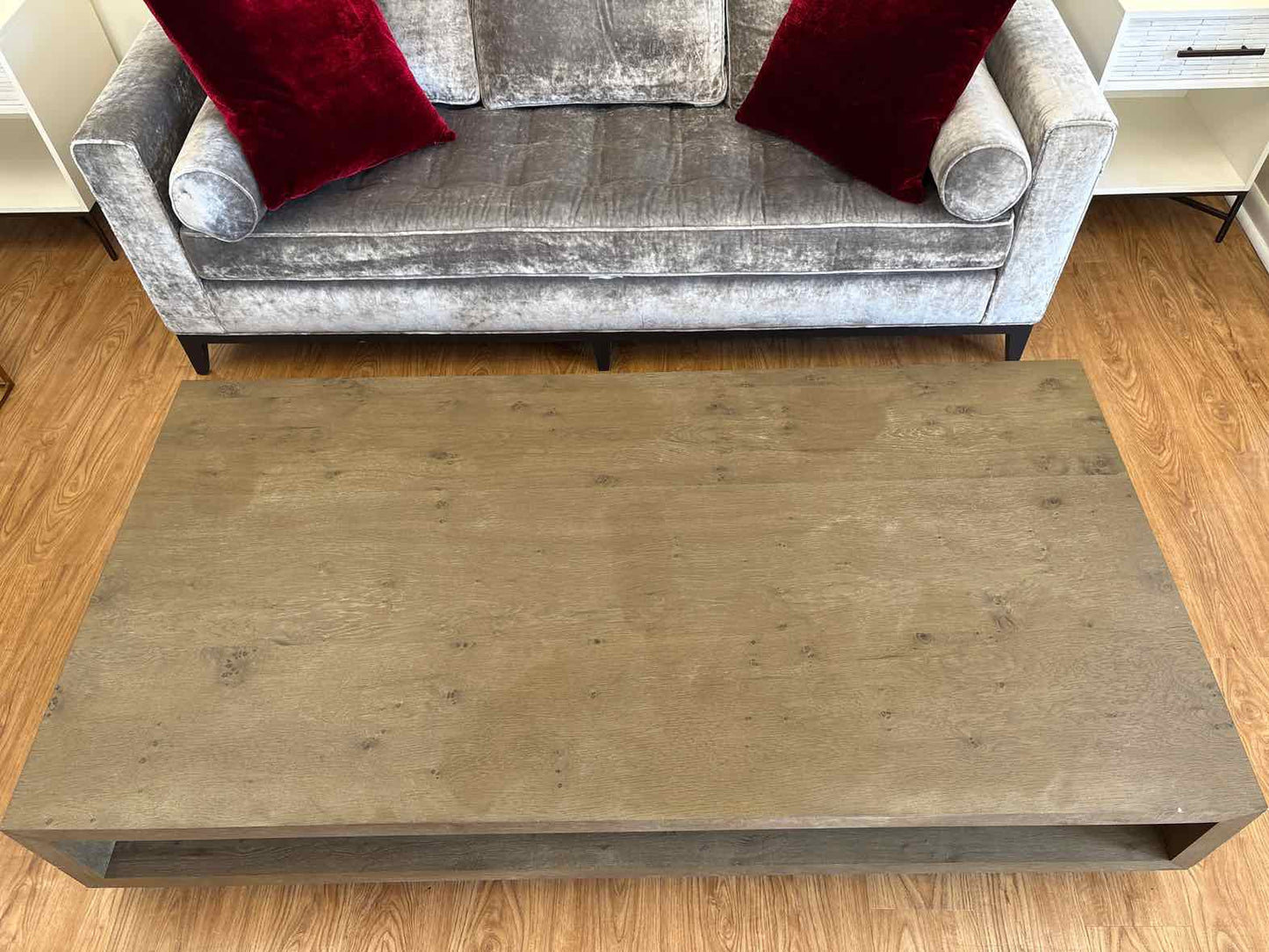 RH "White Hall" Rectangular Coffee Table