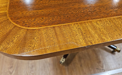 Baker Inlaid Mahogany Dining Table
