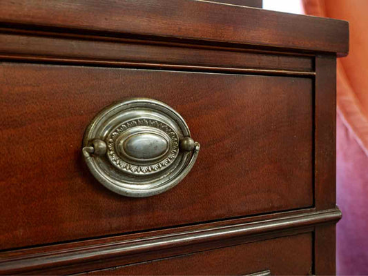 Drexel Mahogany China Cabinet W/ Glass Doors