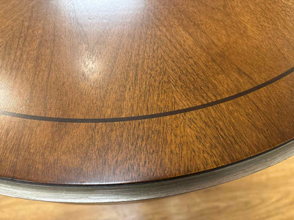 Ethan Allen 'Elton' Side Table on Casters