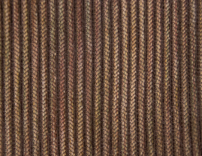 Ethan Allen Gold & Brown Stripe Upholstered Chair