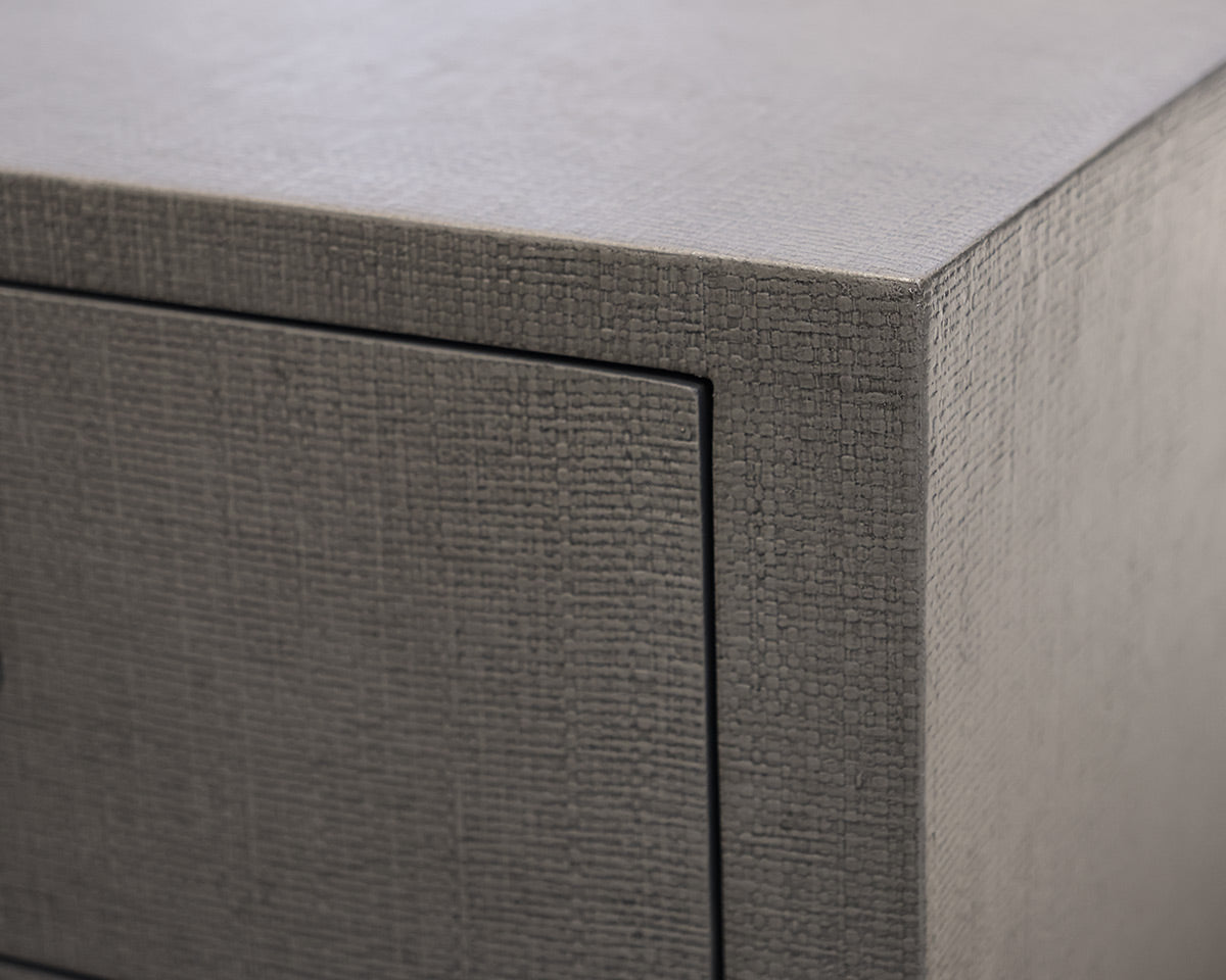 Made Goods Linen Wrapped Accent Chest