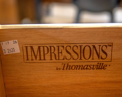Thomasville Impressions Armoire in Cherry with Wood Pulls
