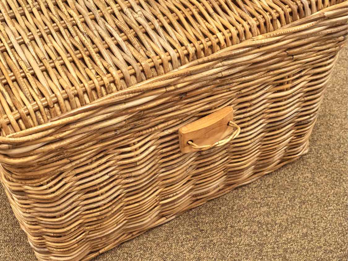 Wicker Lift Top Trunk