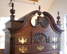 Two Piece Mahogany Blockfront High Boy