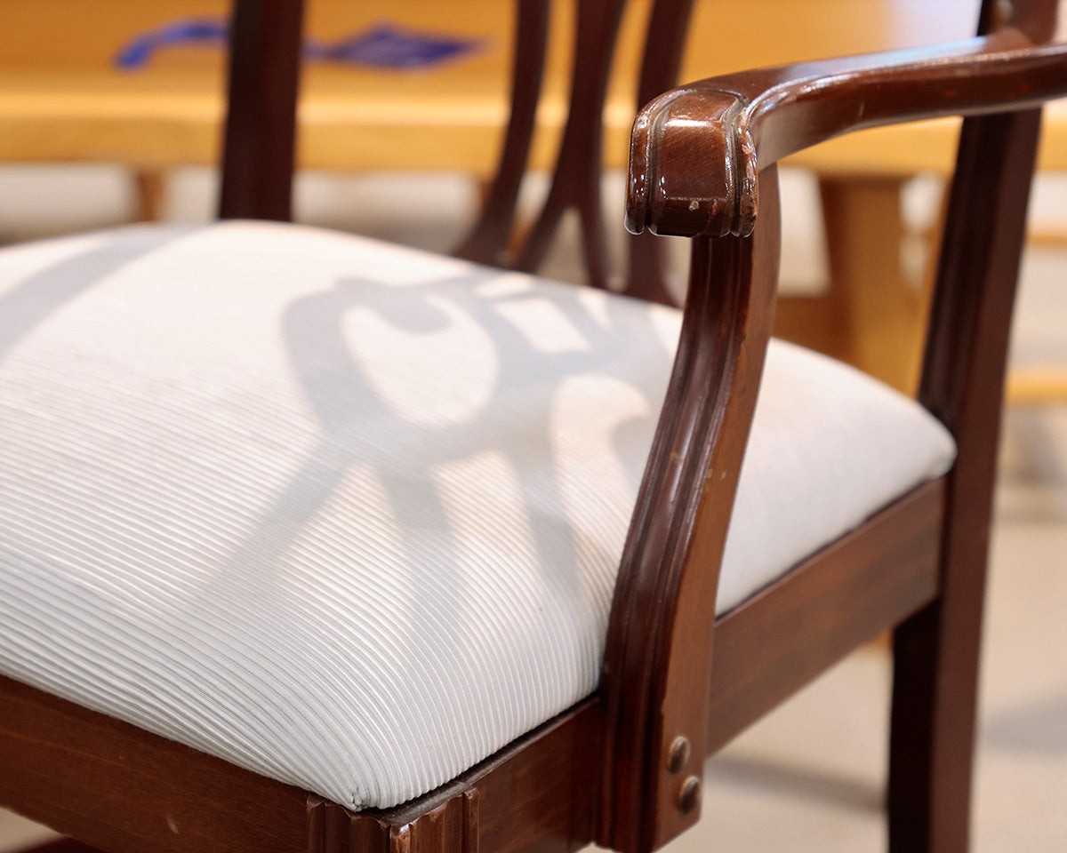Set of 6 Chippendale Style Dining Chairs