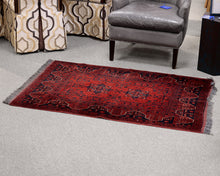Deep Red Area Rug